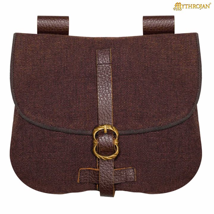 Canvas belt bag brown