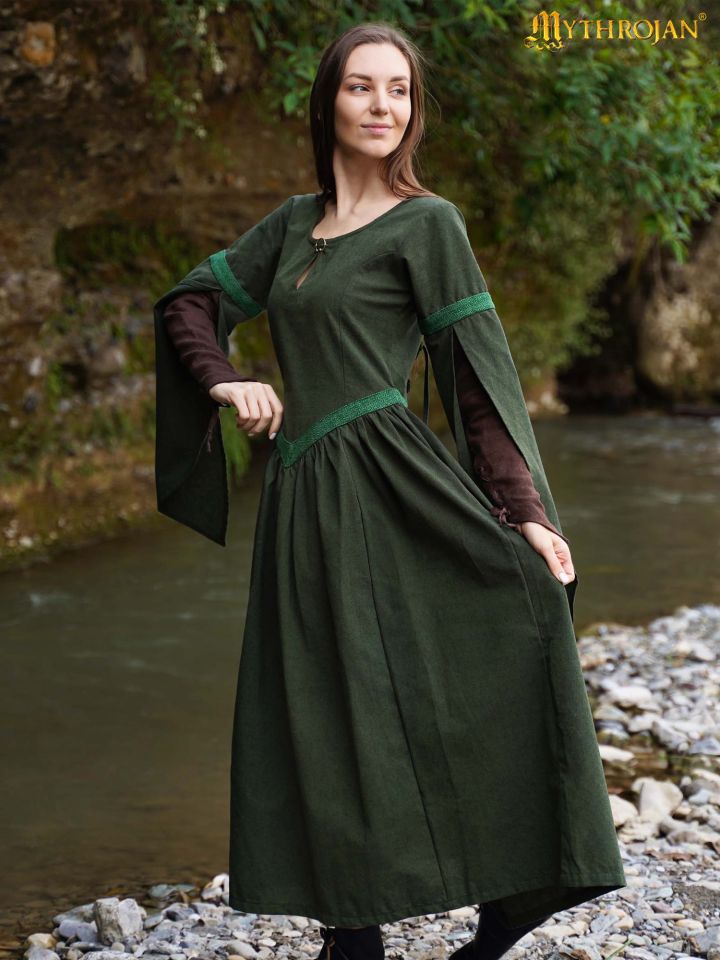 Elven dress green