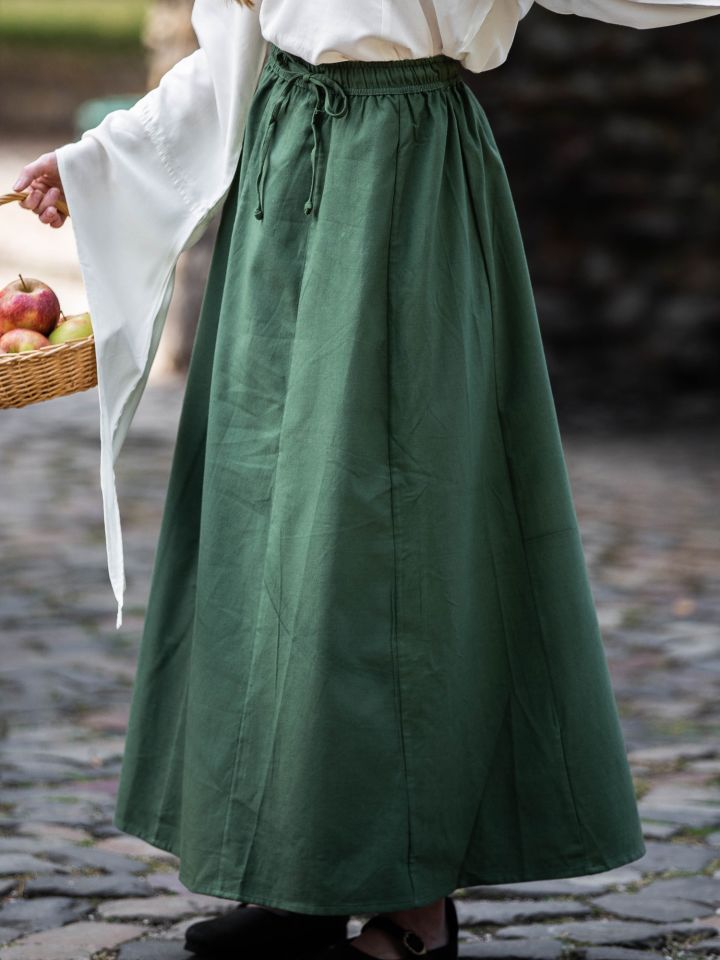 Medieval skirt green S/M