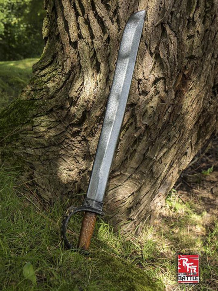 Skull cutlass for LARP 75 cm