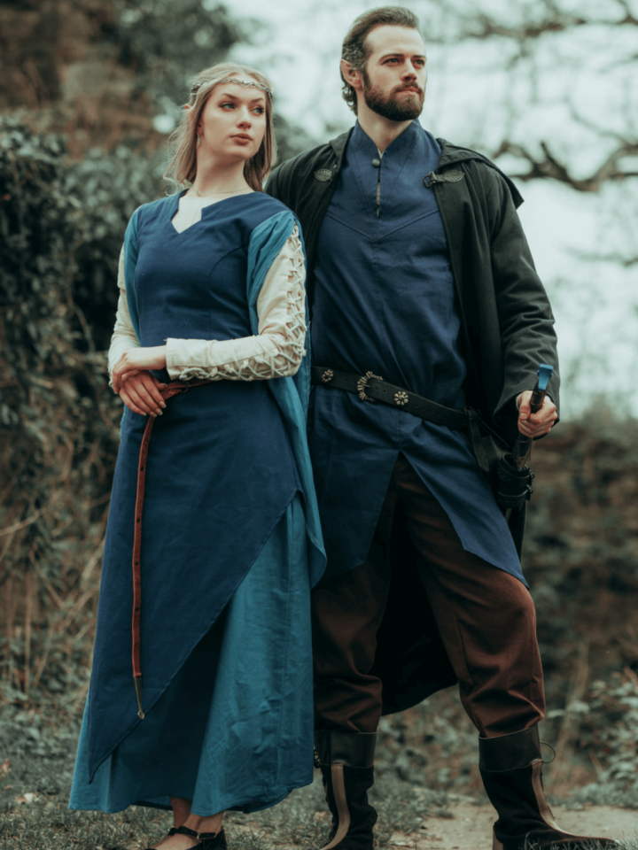 Galatea dress blue