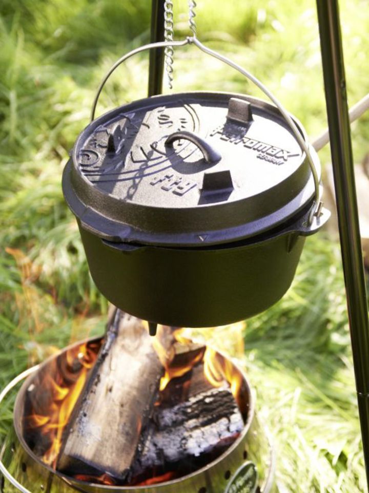 Cast iron fire pot 4.5 liters