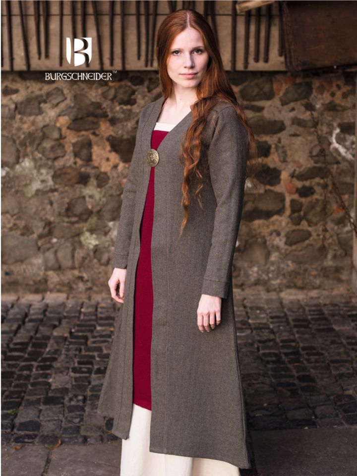 Birka coat Siggi olive-grey
