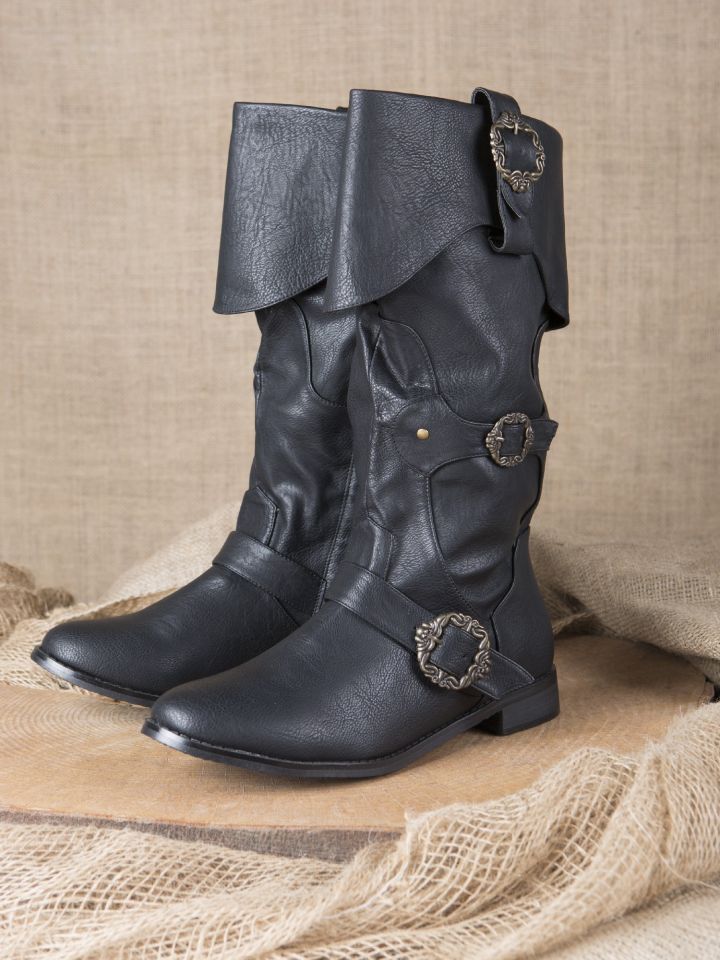 Pirate boots black