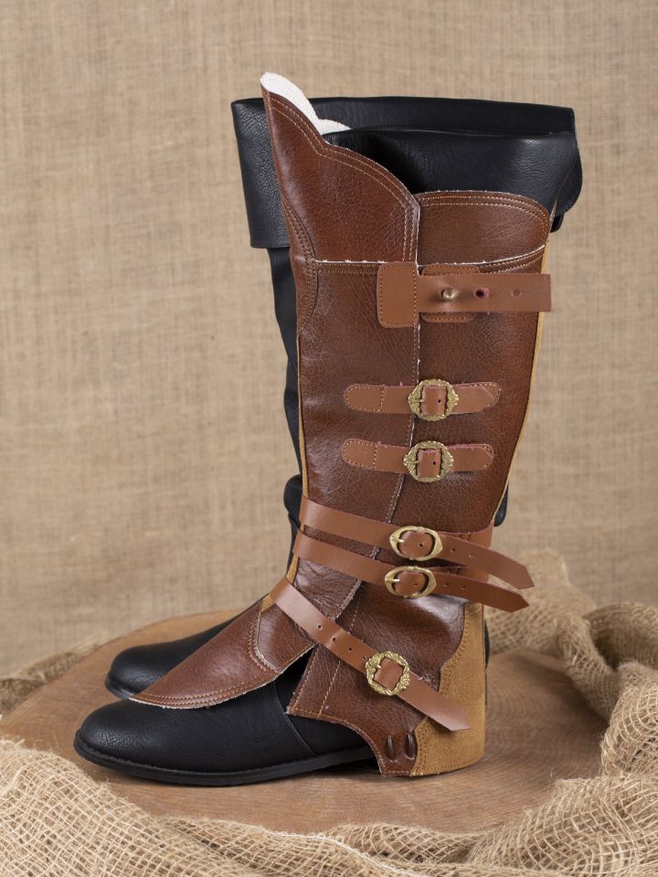 Brown gaiters