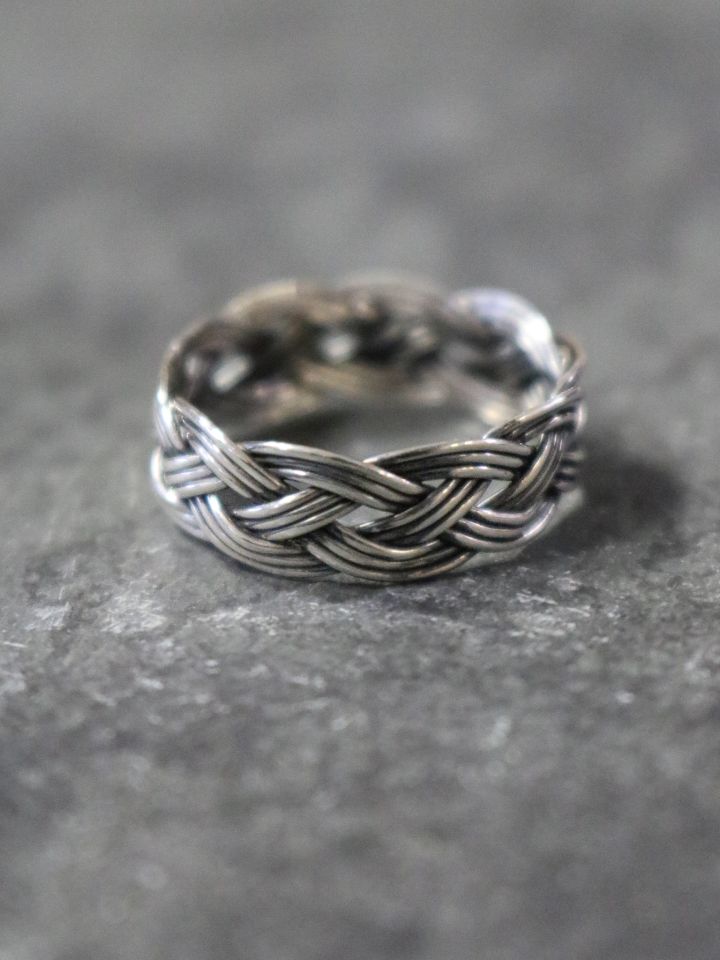 Braided Viking ring