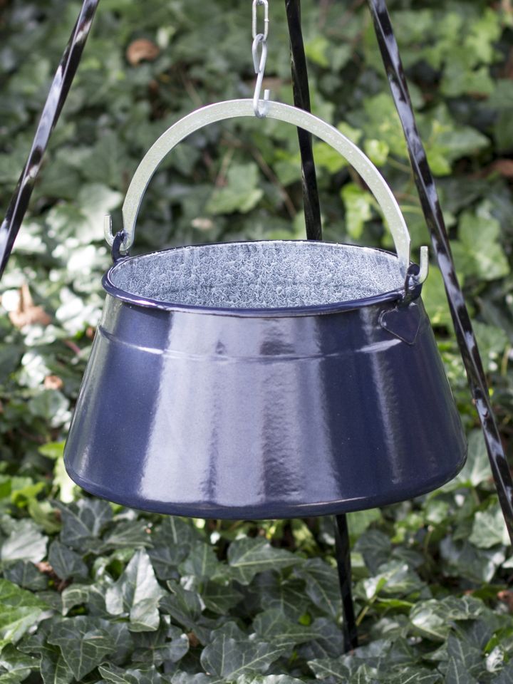 Enameled stockpot - conical 16 liters