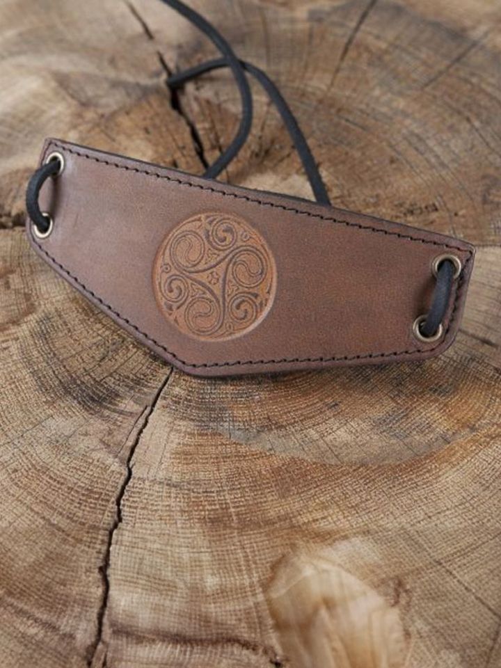 Bracelet Triskele antique brown