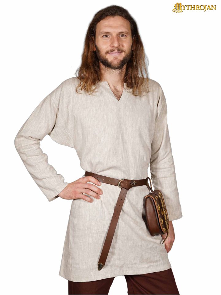 Viking linen tunic Erik natural
