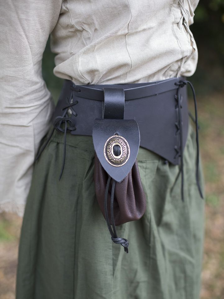 Corset belt with pouch holder 75/80