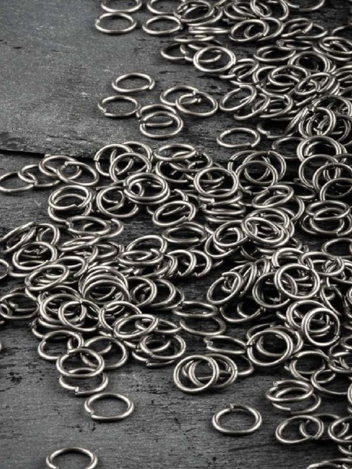 Loose round rings 9 mm oiled, 1 kg