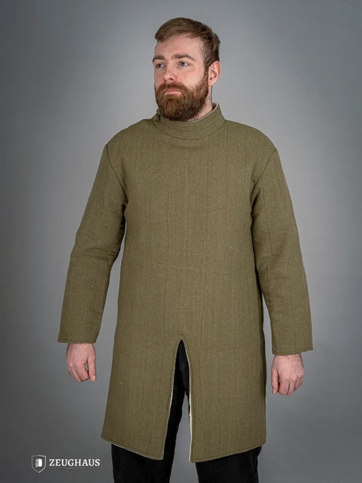 Infantry gambeson green