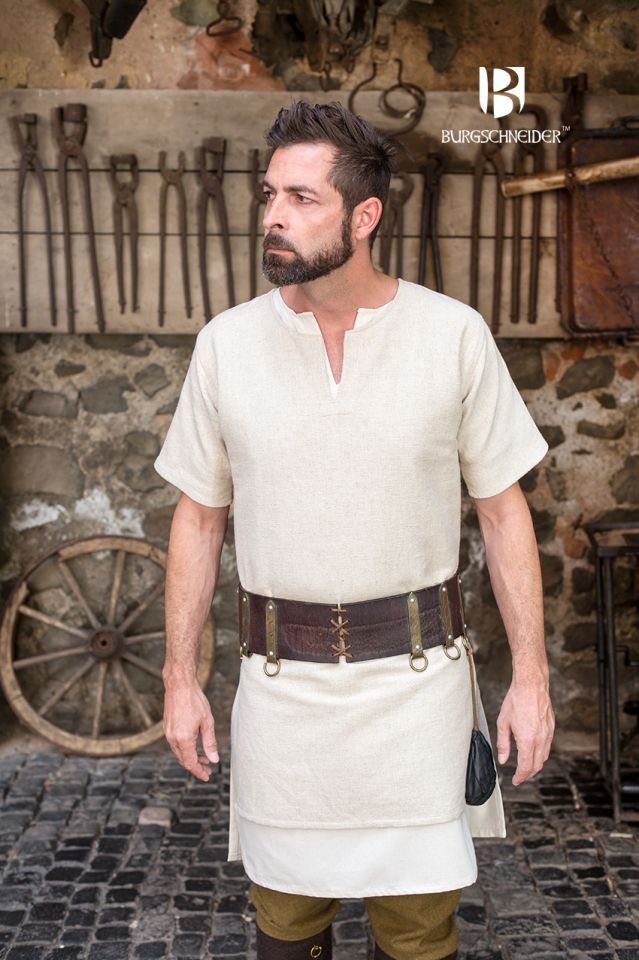 Short sleeve tunic Aegir hemp 2