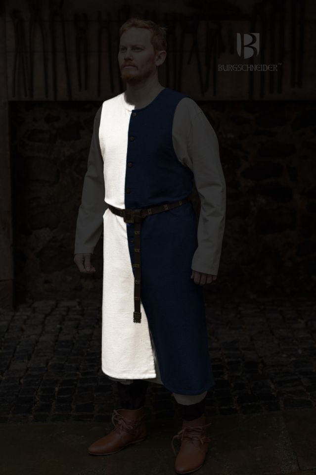 Right side tabard Auderic - natural 2
