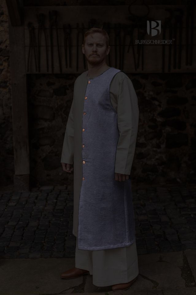 Left side tabard Auderic - black L 2