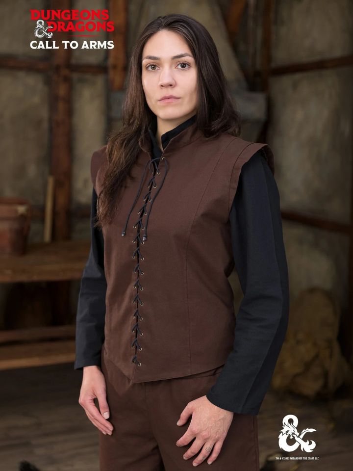 D&D Waldläufer vest brown M 2