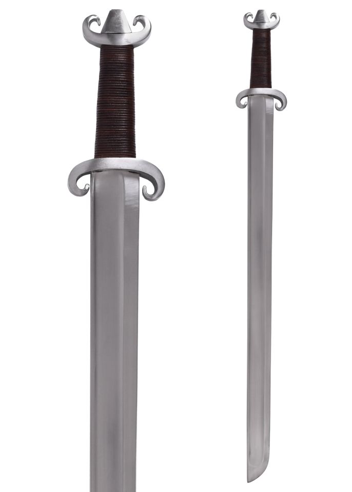 Viking longsax Petersen type G with scabbard 2