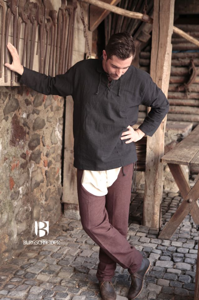 Tristan shirt - black S 2