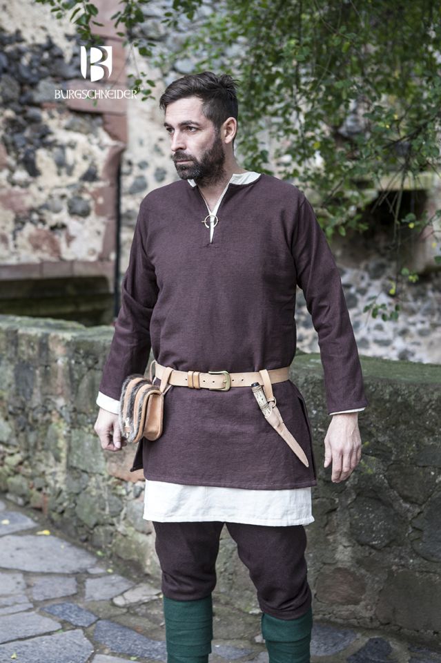 Short tunic Erik brown 2