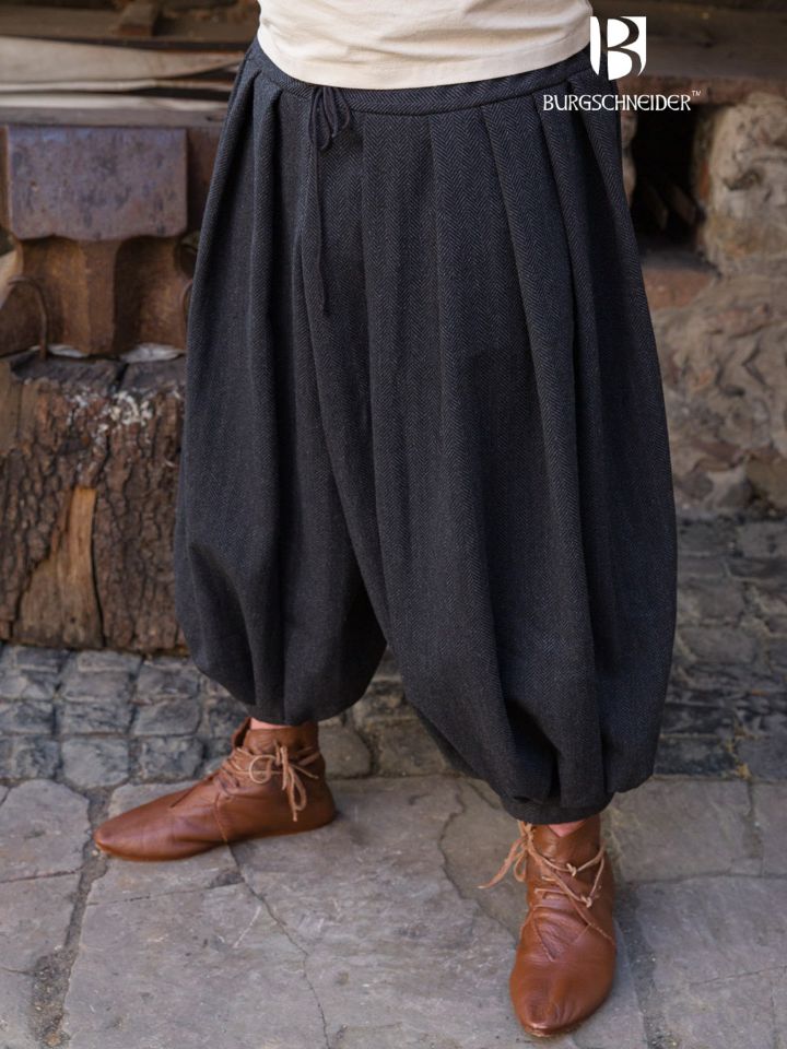 Rush trousers Borys Herringbone black/grey 2