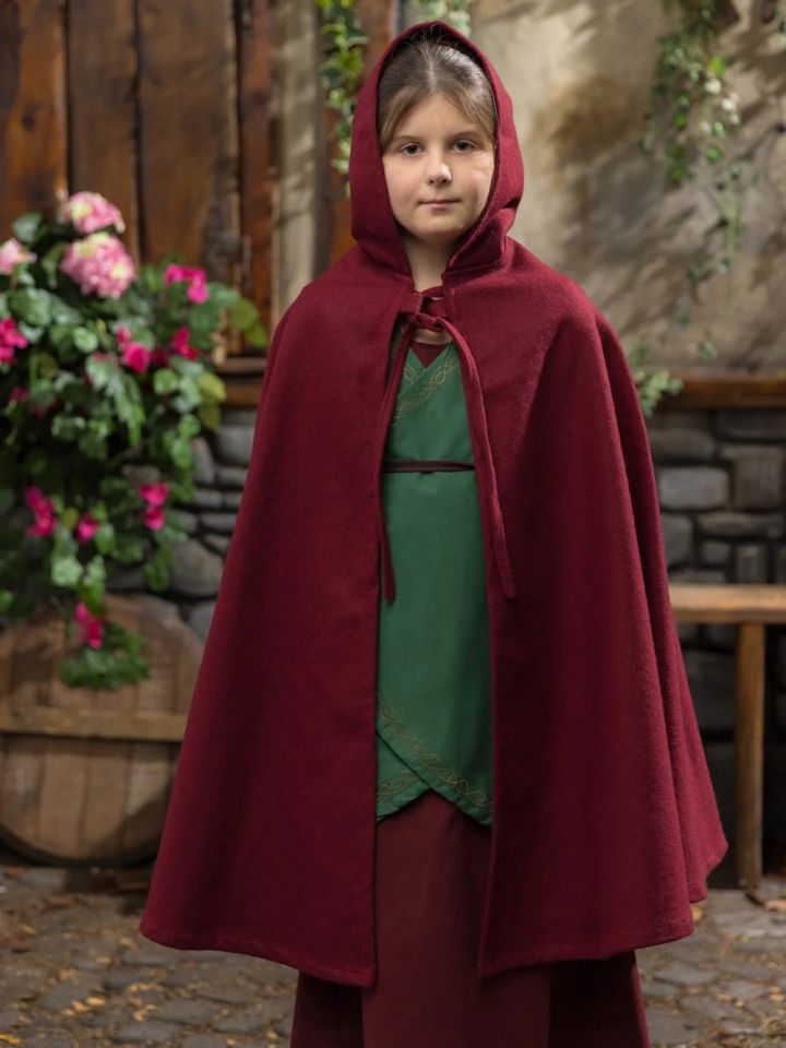 Children's cape Laroo red 2
