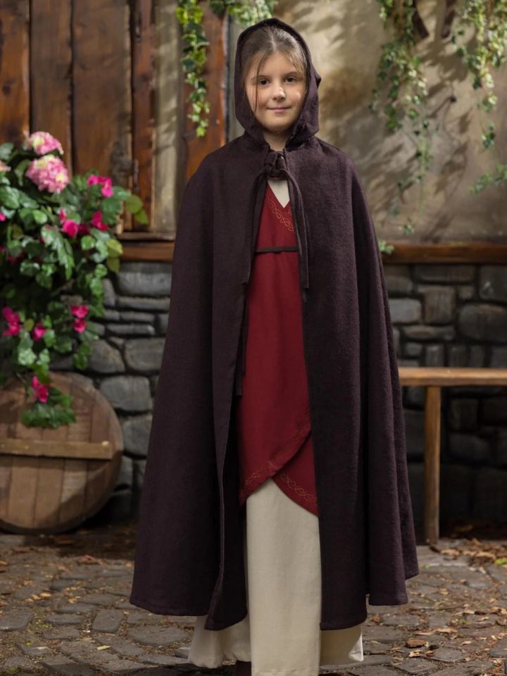 Children's cape Laroo brown 2