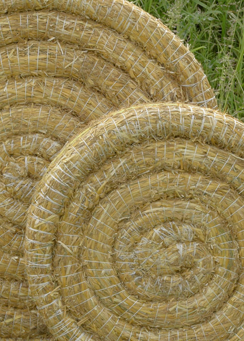 Traditional straw disk 2