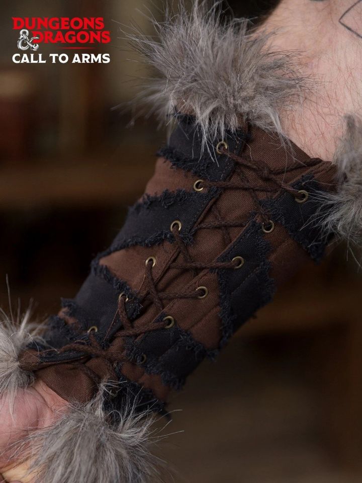 D&D Barbarian bracers brown-black XXL/XXXL 2