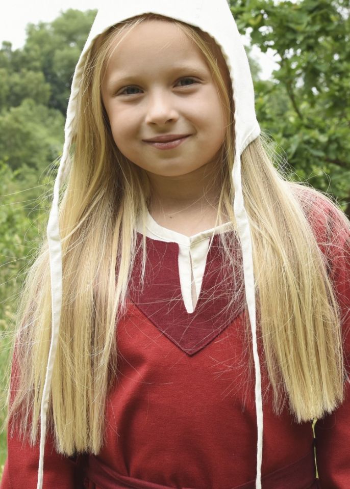 Viking dress for children red/wine red 2