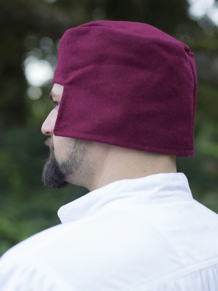 Wool cap red 60 2