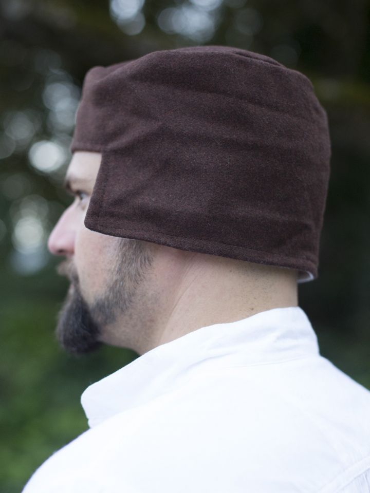 Brown wool cap 2