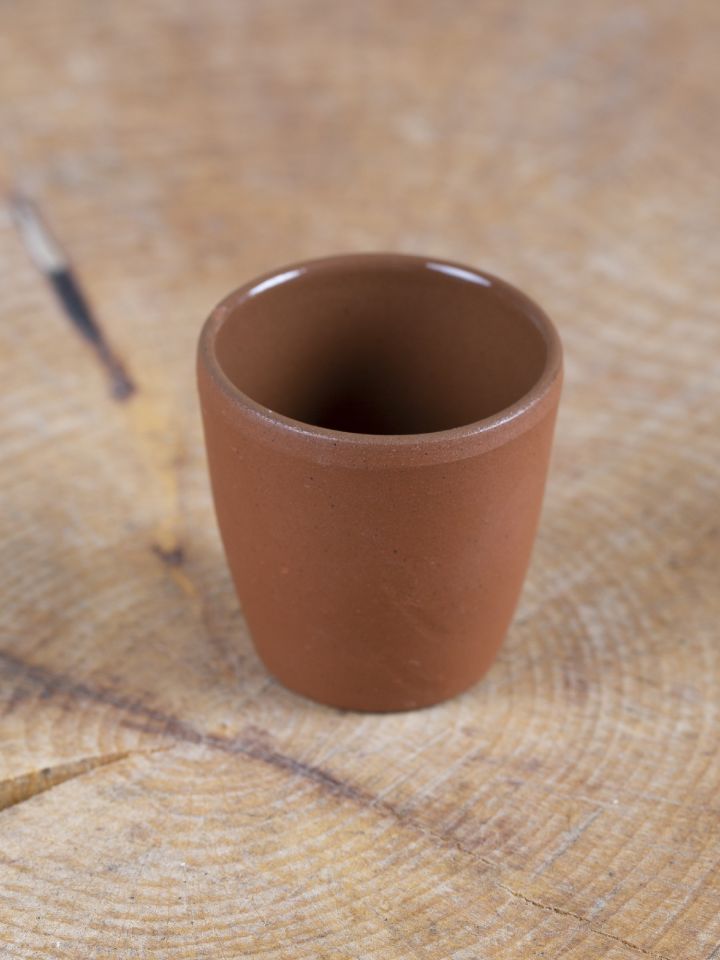 Clay mug 0.05 liter - Schnapps mug 2