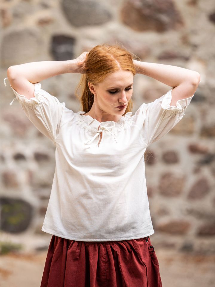 Natural cotton summer blouse M 2