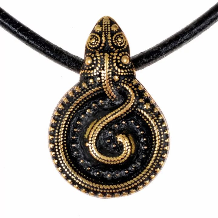 Snake amulet from Gørding bronze 2