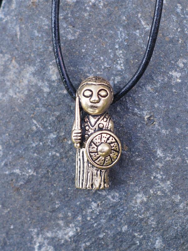 Amulet Hårby Valkyrie bronze 2