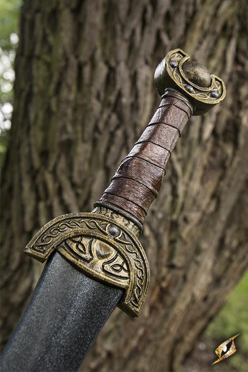 Celtic leaf sword for LARP - 60 cm 2