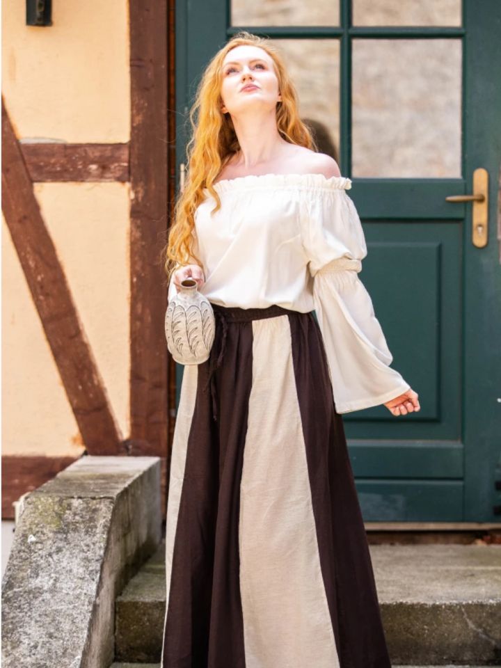Medieval blouse made from natural viscose L/XL 2