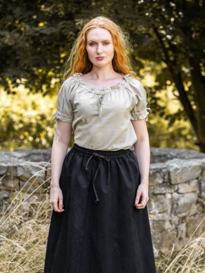 Short-sleeved blouse Otilia hemp S 2