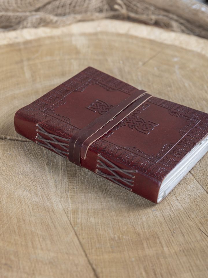 Medieval diary - notebook with Celtic cross and tree of life 2