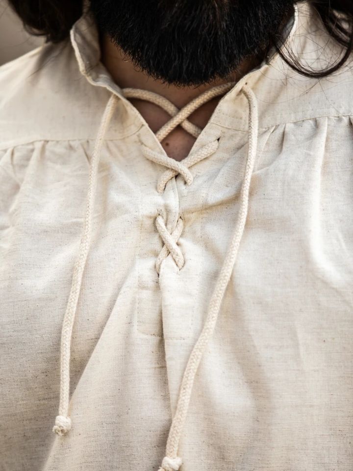 Long medieval shirt Ulrich natural XXXL 2