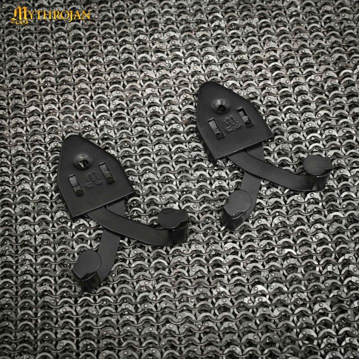 Metal sword holder Wall bracket in a pair 2