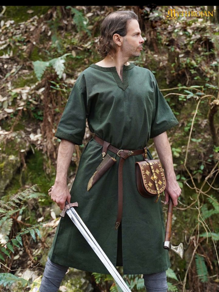 Viking tunic Harald green 2
