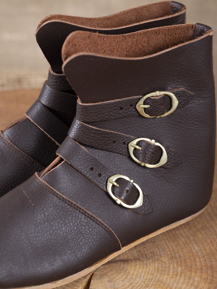 Medieval shoe Ullrich dark brown 2