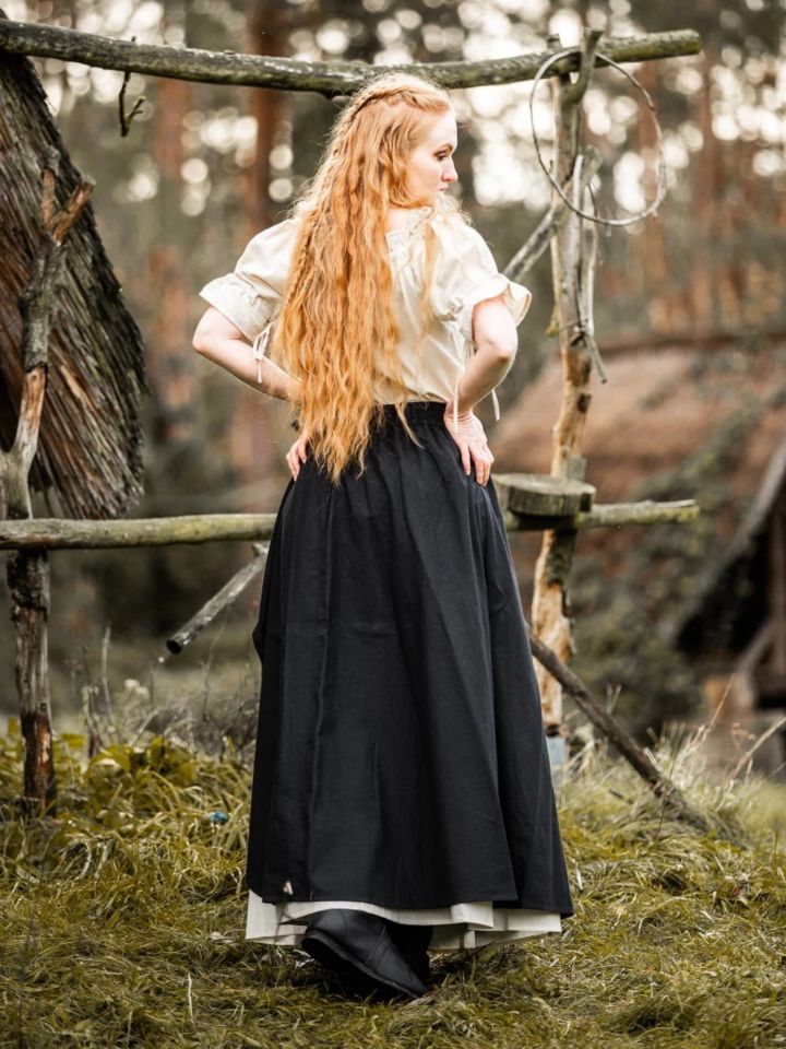 Medieval skirt Elise black-nature XXL/XXXL 2