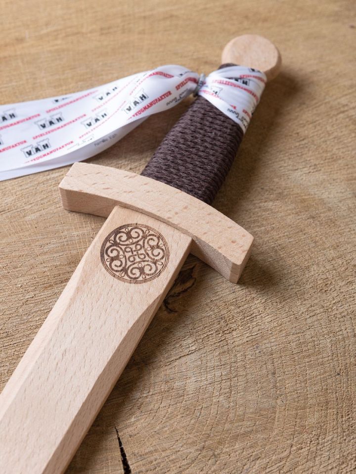 Viking dagger made of wood 2