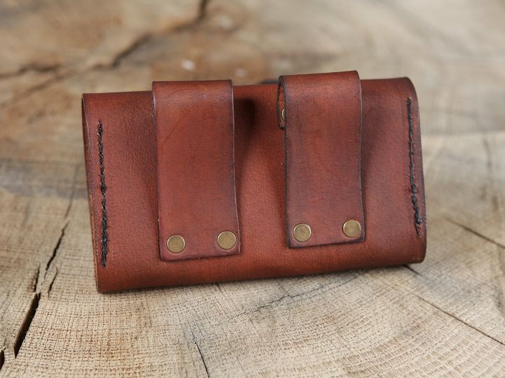 Drink bag with 3 bottles brown 2