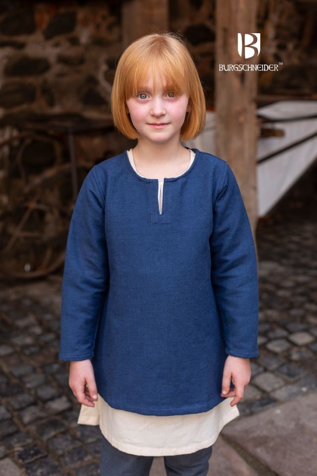 Children's tunic Eriksson blue 128 2