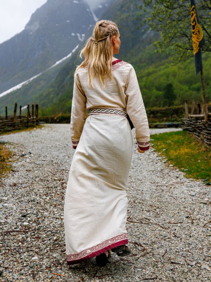 Viking dress Lagertha natural-red XXL 2