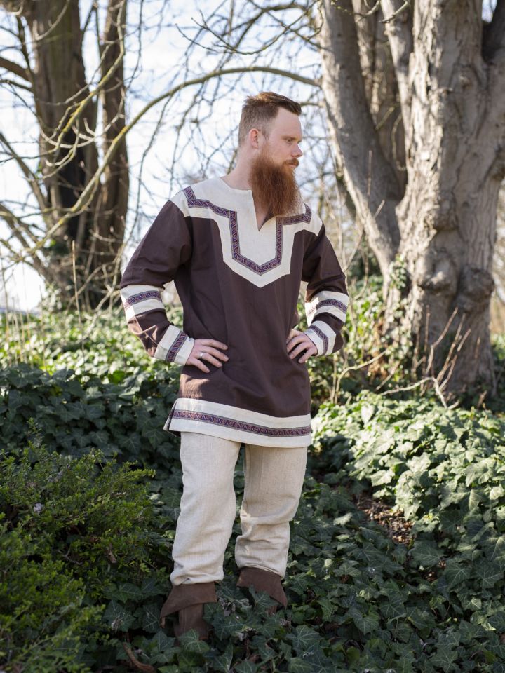 Celtic tunic dark brown XL 2