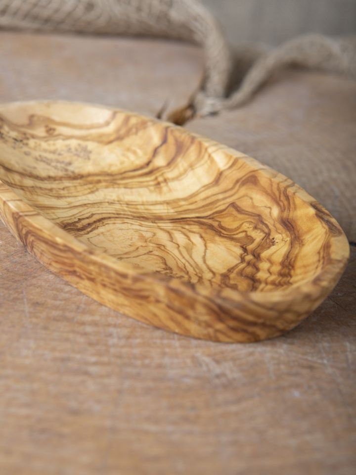 Olive wood bowl large 2
